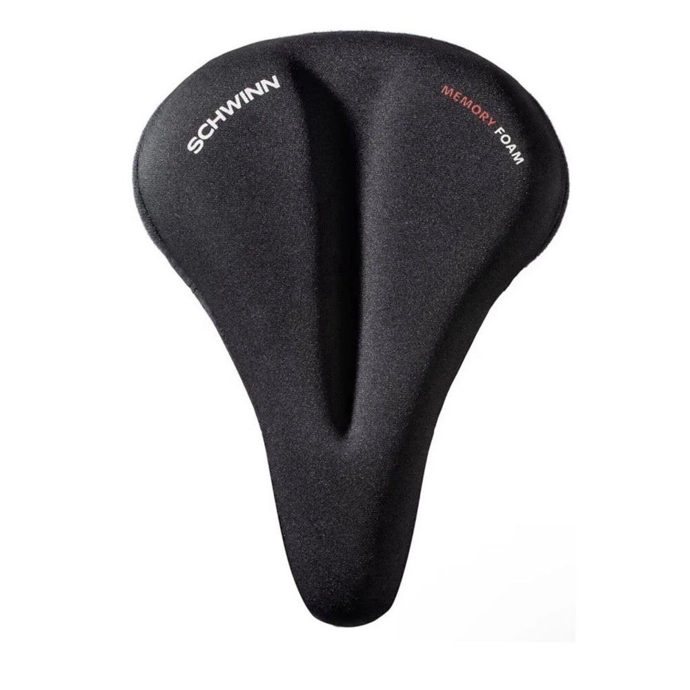 Schwinn Sport Memory Foam Dual Strap Bike Seat Cover, Saddle Cover